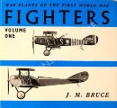 Book cover of War Planes of the First World War - Fighters: Great Britain by BRUCE, J.M. 